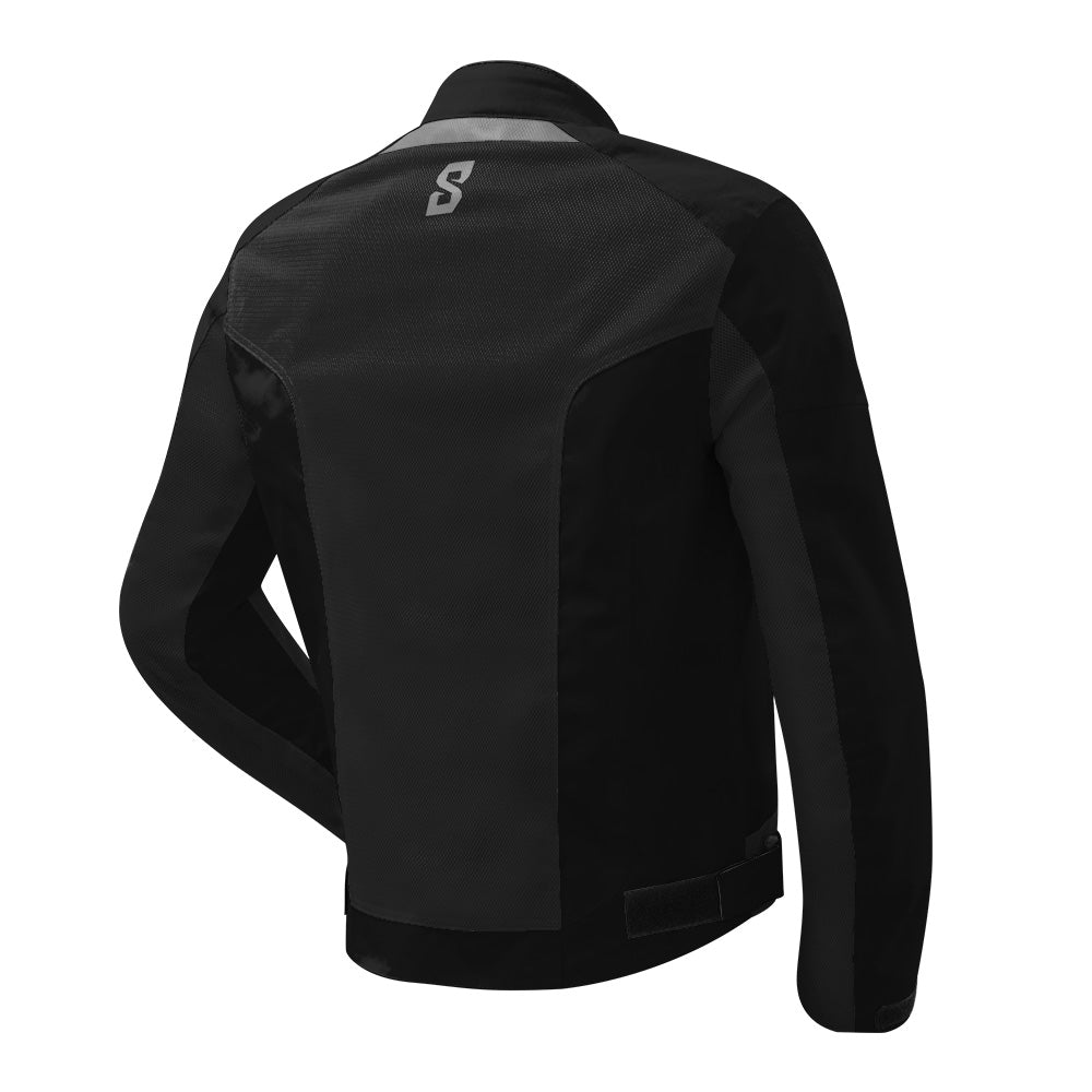 Blouson Moto été ventilé homme | Aéro Flow Noir - LE PRATIQUE DU MOTARD