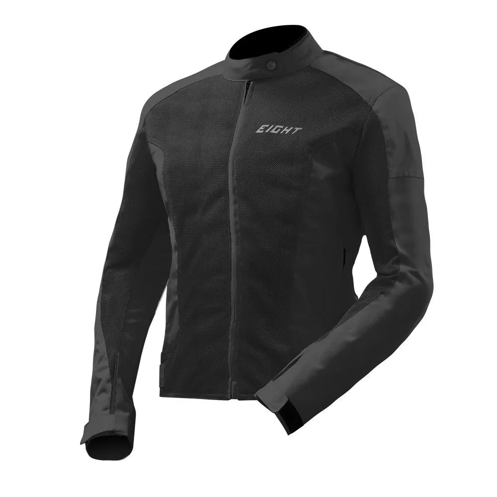 Blouson moto été femme - Aérow Flow Noir