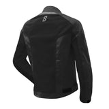 Blouson moto été femme - Aérow Flow Noir