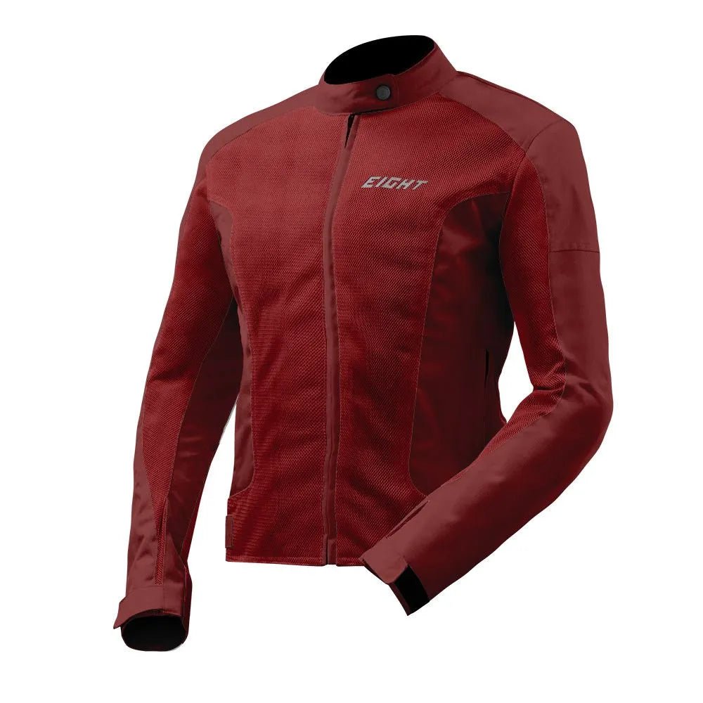 Blouson été moto femme - Aérow Flow Bordeaux - LE PRATIQUE DU MOTARD