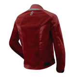 Blouson été moto femme - Aérow Flow Bordeaux - LE PRATIQUE DU MOTARD