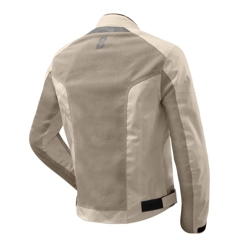 Blouson moto femme été  - Aérow Flow Beige