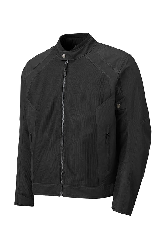 Blouson Moto Été Textile Homme Noir – Ventilé & Étanche CE