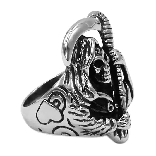 Bague motard faucheuse - Le Pratique du Motard