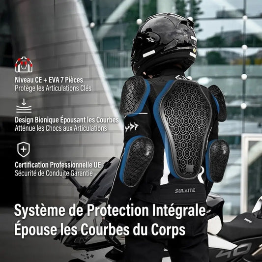 Blouson Moto 4 Saisons + Pantalon assorti | SLT06