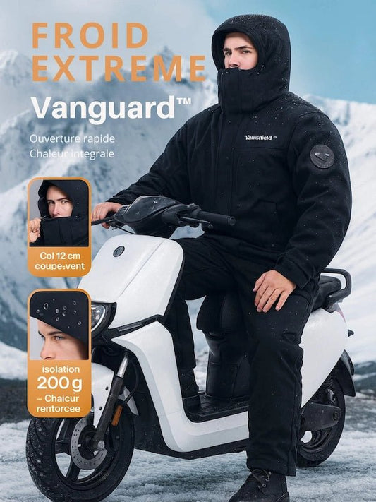 Combinaison moto hiver étanche & thermique 2-en-1 | Vanguard™