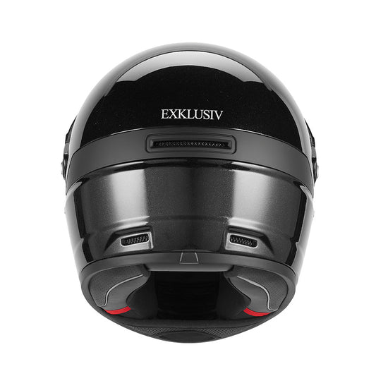Casque Intégral Dust Noir Brillant — EXKLUSIV - LE PRATIQUE DU MOTARD