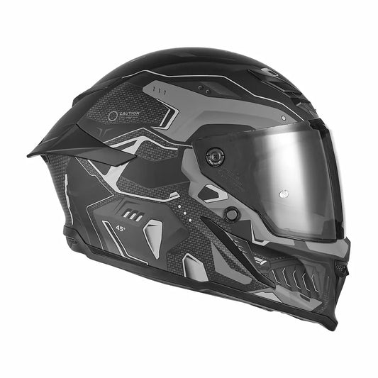Casque Intégral Goliath Berserk Noir Mat/Titanium — EXKLUSIV - LE PRATIQUE DU MOTARD
