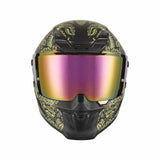 Casque Intégral Goliath Mythology Noir Mat/Or — EXKLUSIV - LE PRATIQUE DU MOTARD