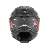 Casque Intégral Goliath Raptor Noir Mat/Rouge — EXKLUSIV - LE PRATIQUE DU MOTARD
