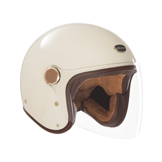 Casque Jet Kulte II Crème — EXKLUSIV - LE PRATIQUE DU MOTARD