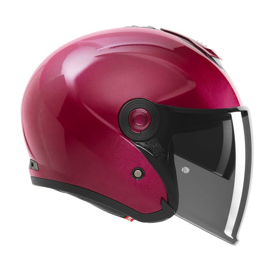 Casque Jet Nitro Bordeaux — EXKLUSIV - LE PRATIQUE DU MOTARD