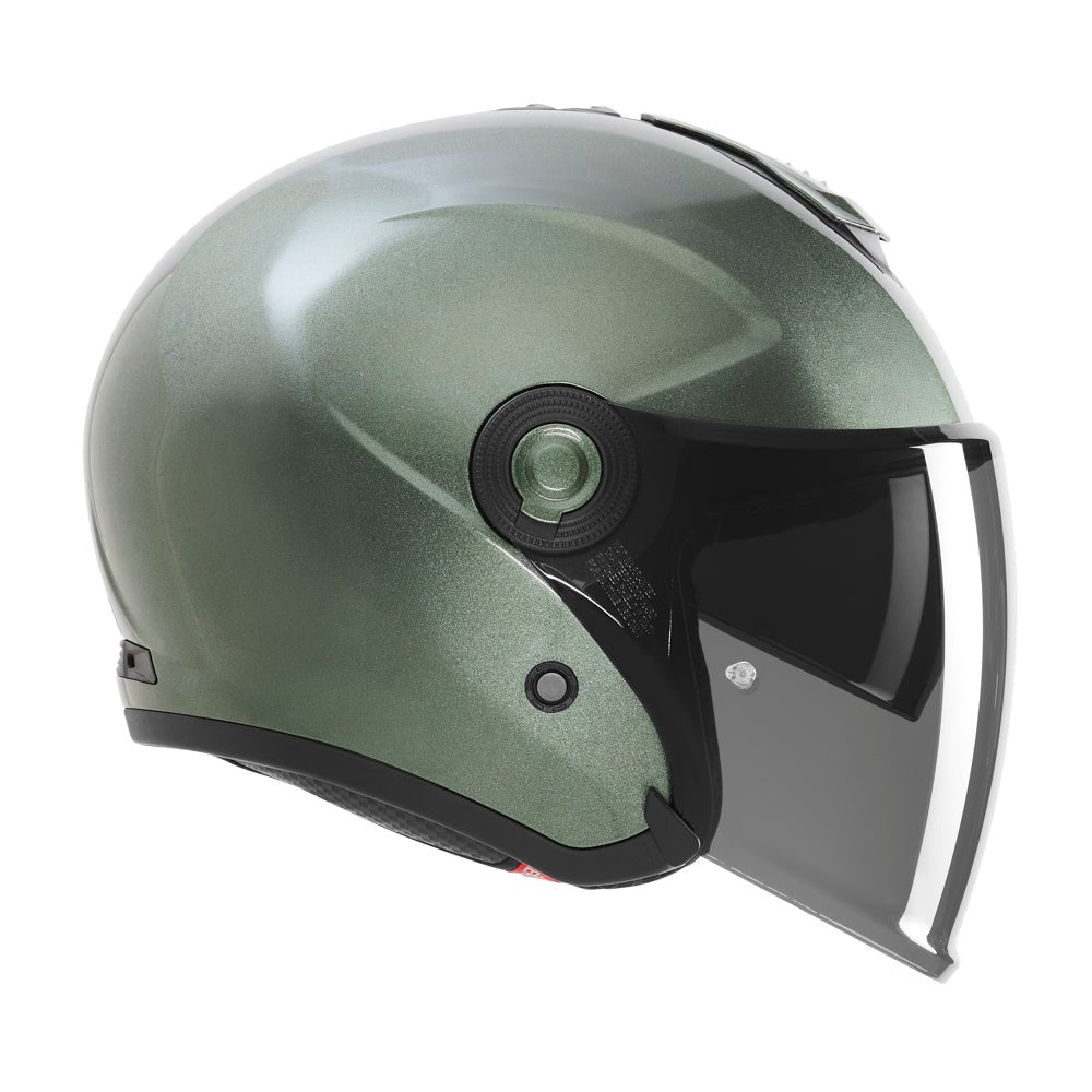 Casque Jet Nitro Vert — EXKLUSIV - LE PRATIQUE DU MOTARD