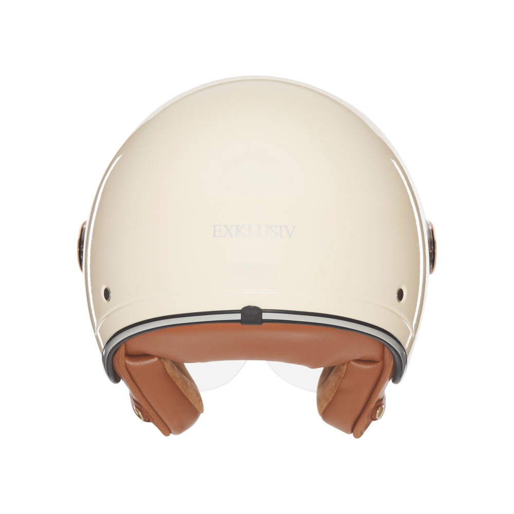Casque Jet Smart II Crème — EXKLUSIV - LE PRATIQUE DU MOTARD