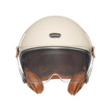 Casque Jet Smart II Crème — EXKLUSIV - LE PRATIQUE DU MOTARD