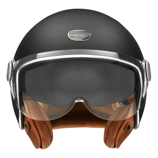 Casque Jet Smart II Noir Mat — EXKLUSIV - LE PRATIQUE DU MOTARD