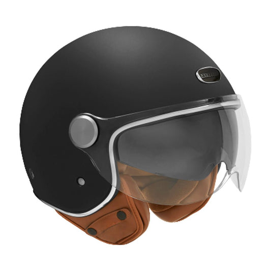Casque Jet Smart II Noir Mat — EXKLUSIV - LE PRATIQUE DU MOTARD
