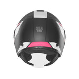 Casque Moto Jet N182 Round Noir Mat Rose | NOX - LE PRATIQUE DU MOTARD