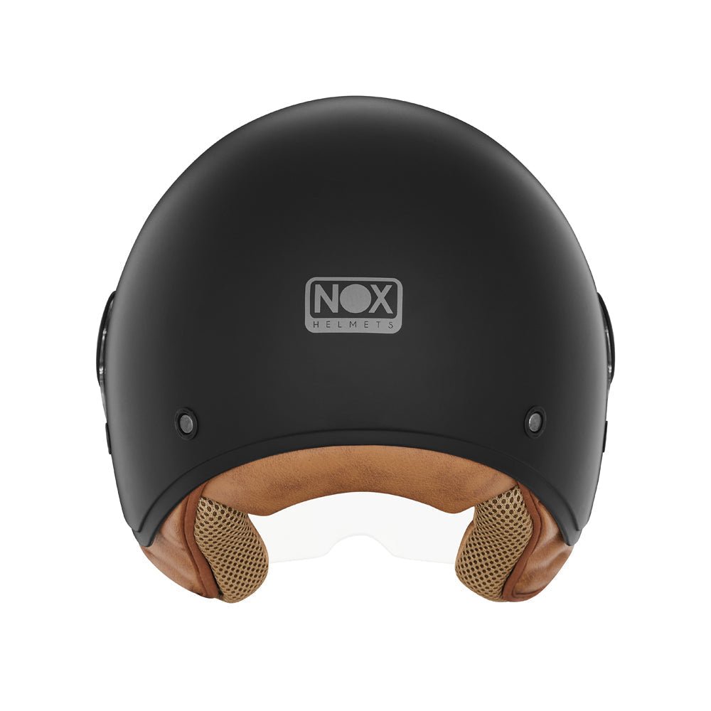 Casque Moto Jet N210 EVO Noir Mat | NOX - LE PRATIQUE DU MOTARD