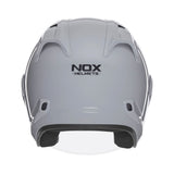 Casque Moto Jet N 220S Gris Nardo | NOX - LE PRATIQUE DU MOTARD