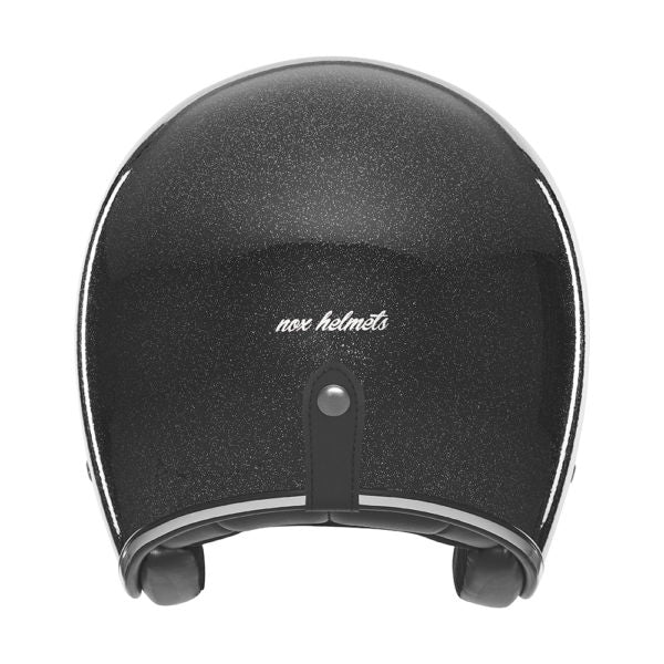 Casque Moto Jet N243 Pailleté Noir | NOX - LE PRATIQUE DU MOTARD