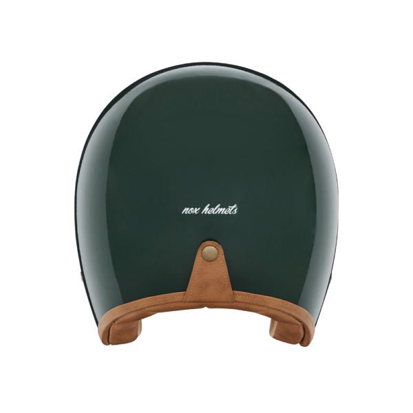 Casque Moto Jet N243 Vert Anglais | NOX - LE PRATIQUE DU MOTARD