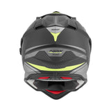 Casque Moto Cross N312 Track Noir Mat Jaune Fluo | NOX - LE PRATIQUE DU MOTARD