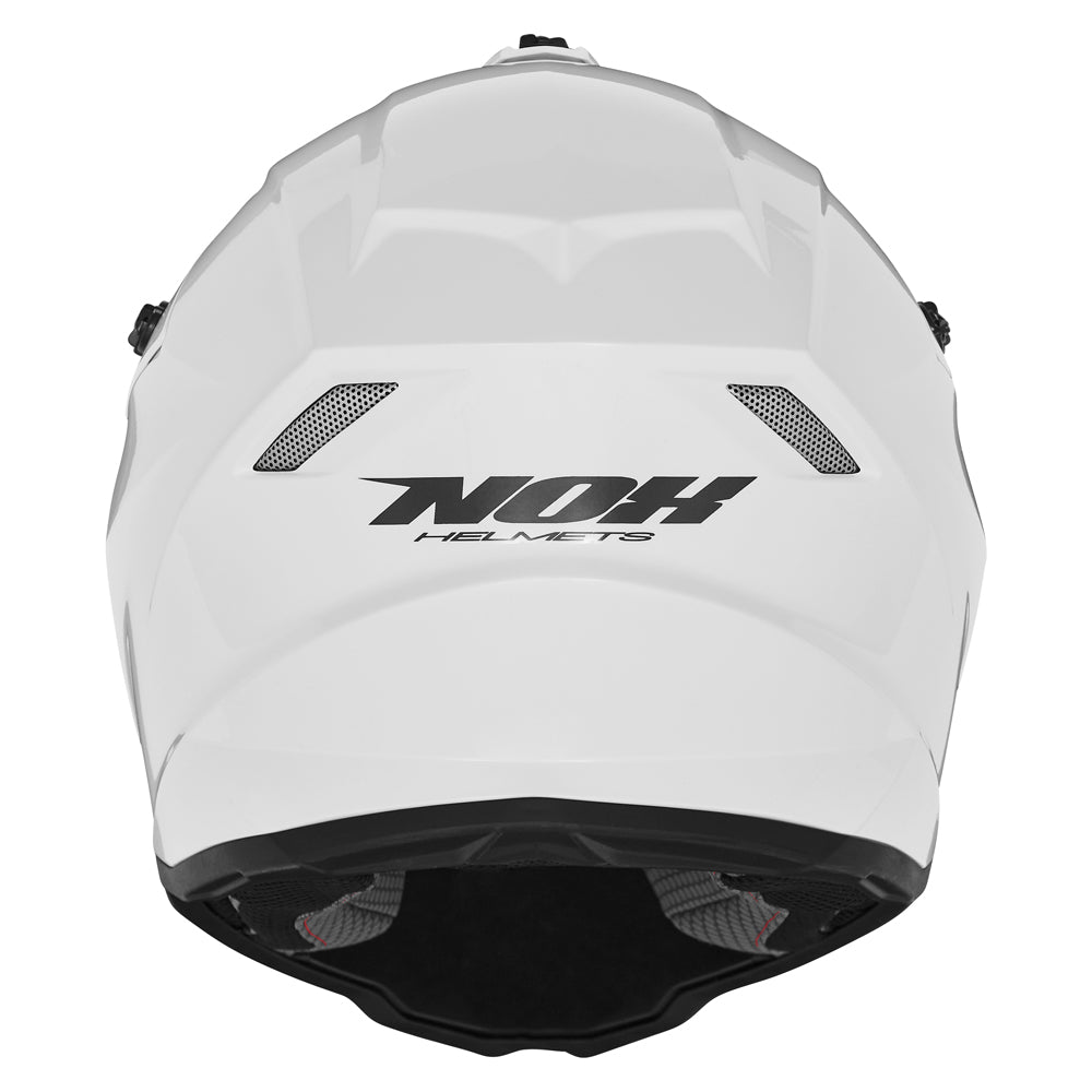 Casque Moto Cross Enfant N761 Blanc Perle | NOX - LE PRATIQUE DU MOTARD