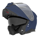 Casque Moto Modulable N967 Bleu Mat | NOX - LE PRATIQUE DU MOTARD