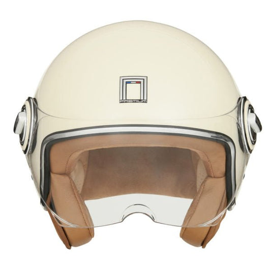 Casque Moto Jet Idol Crème | NOX - LE PRATIQUE DU MOTARD