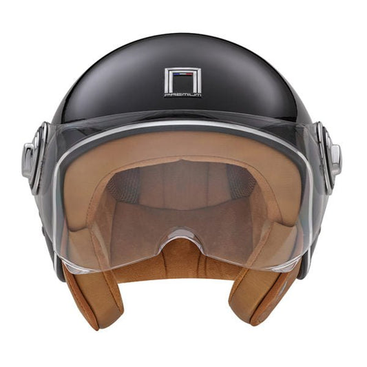 Casque Moto Jet Idol Noir Brillant | NOX - LE PRATIQUE DU MOTARD