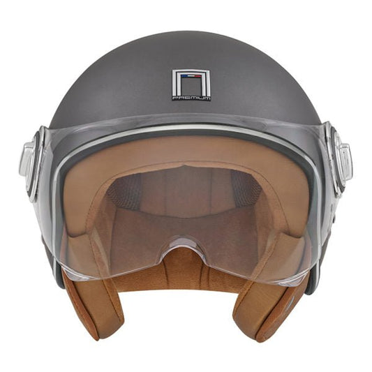 Casque Moto Jet Idol Titanium Mat | NOX - LE PRATIQUE DU MOTARD