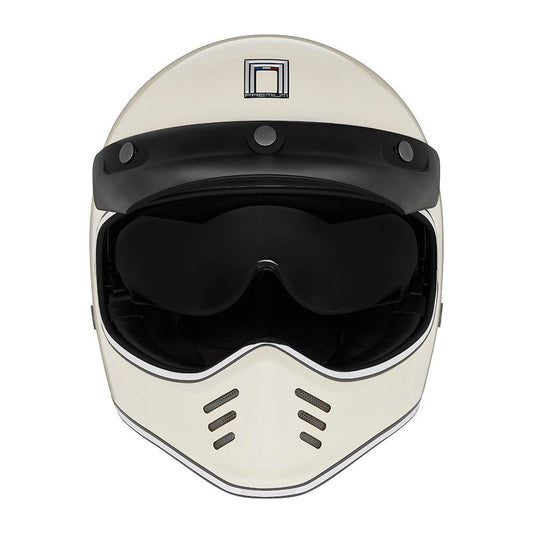 Casque Moto Seventy II Ivoire | NOX - LE PRATIQUE DU MOTARD