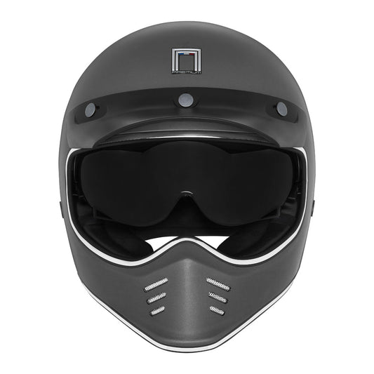 Casque Moto Seventy II Titanium Mat | NOX - LE PRATIQUE DU MOTARD