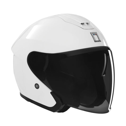 Casque Moto Jet SPY Blanc Perle | NOX - LE PRATIQUE DU MOTARD