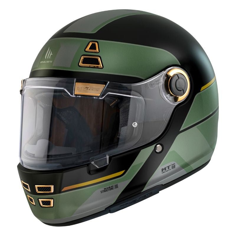 Casque moto vintage | MT JARAMA 68th Edition - LE PRATIQUE DU MOTARD