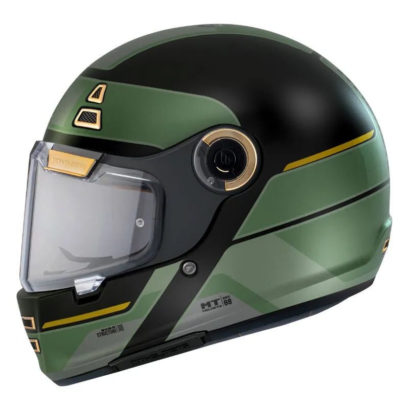 Casque moto vintage | MT JARAMA 68th Edition - LE PRATIQUE DU MOTARD