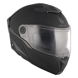 CASQUE MODULABLE MT ATOM 2 - NOIR MAT - LE PRATIQUE DU MOTARD