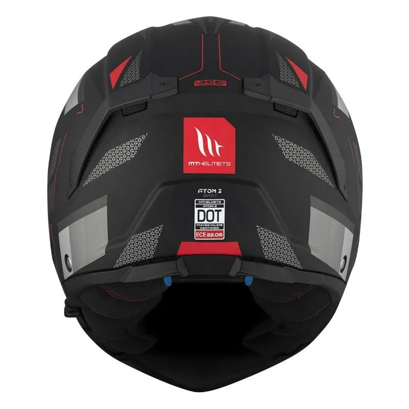 Casque modulable ATOM SV2 BAST D5 -NOIR/GRIS MAT (ECE 22.06) - LE PRATIQUE DU MOTARD