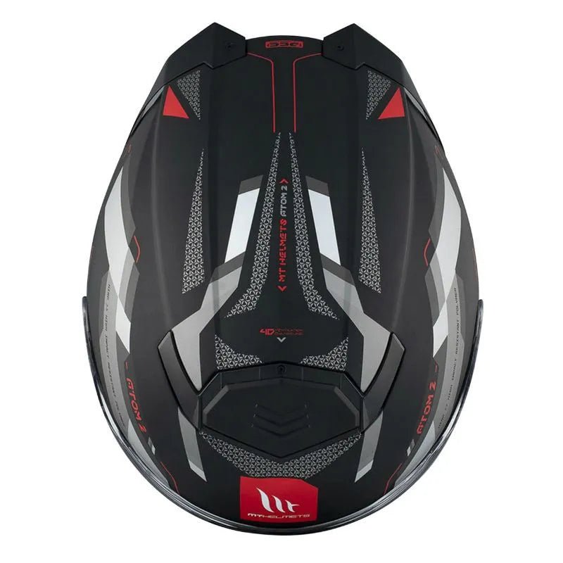 Casque modulable ATOM SV2 BAST D5 -NOIR/GRIS MAT (ECE 22.06) - LE PRATIQUE DU MOTARD