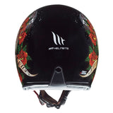 Casque moto Jet - MT SKULL &ROSES - LE PRATIQUE DU MOTARD