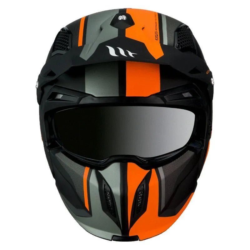 CASQUE TRIAL MT STREETFIGHTER Totem SV S TWIN - LE PRATIQUE DU MOTARD