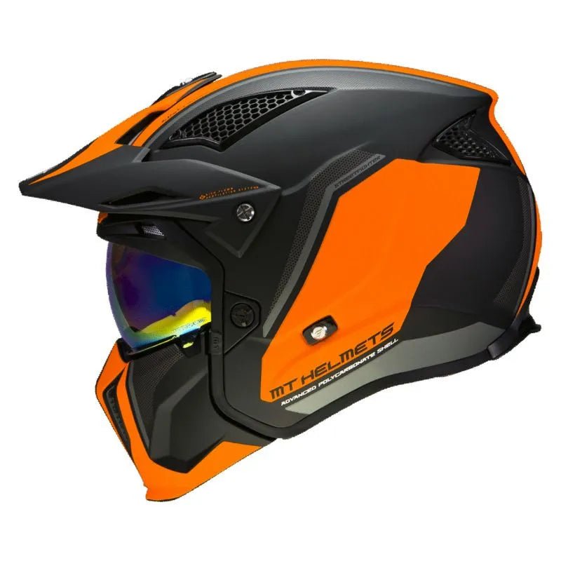 CASQUE TRIAL MT STREETFIGHTER Totem SV S TWIN - LE PRATIQUE DU MOTARD