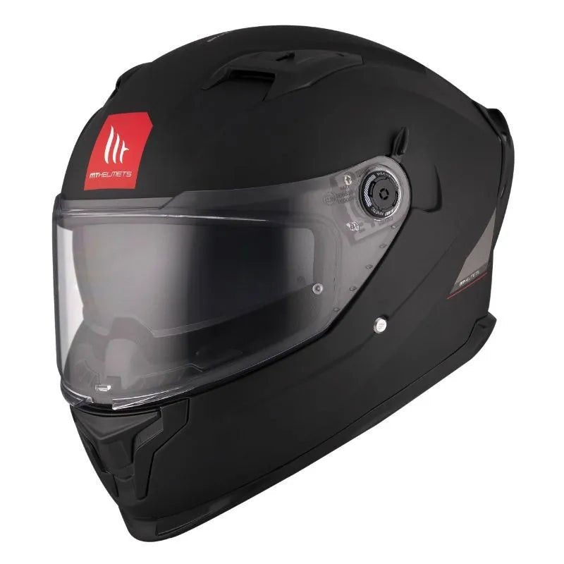 Casque moto integral | MT BRAKER SV A12 | Noir MAT - LE PRATIQUE DU MOTARD