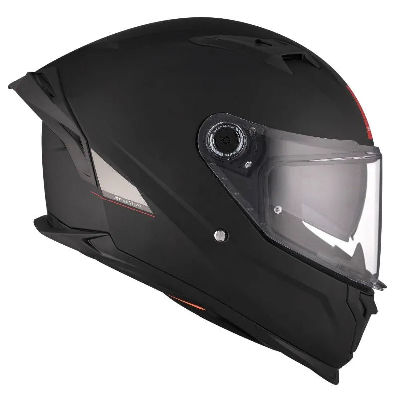 Casque moto integral | MT BRAKER SV A12 | Noir MAT - LE PRATIQUE DU MOTARD