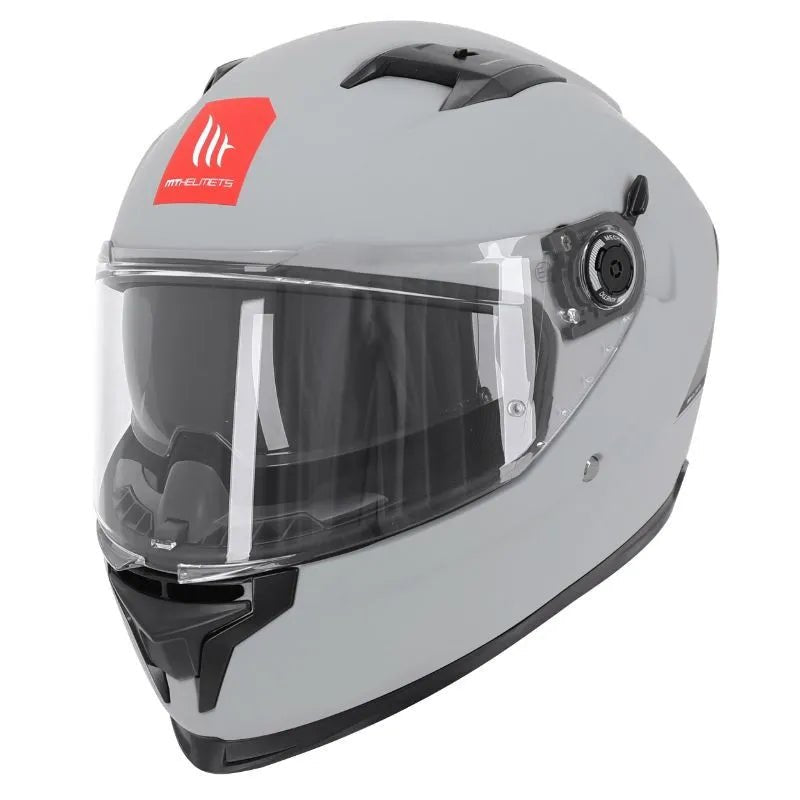 Casque moto integral | MT BRAKER SV A12 | GRIS NARDO MAT - LE PRATIQUE DU MOTARD