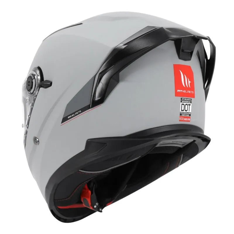 Casque moto integral | MT BRAKER SV A12 | GRIS NARDO MAT - LE PRATIQUE DU MOTARD