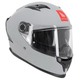 Casque moto integral | MT BRAKER SV A12 | GRIS NARDO MAT - LE PRATIQUE DU MOTARD