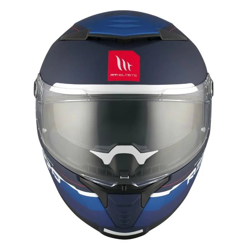 Casque integral moto/scooter | MT THUNDER 4 SV R25 C7 | BLEU MAT - LE PRATIQUE DU MOTARD