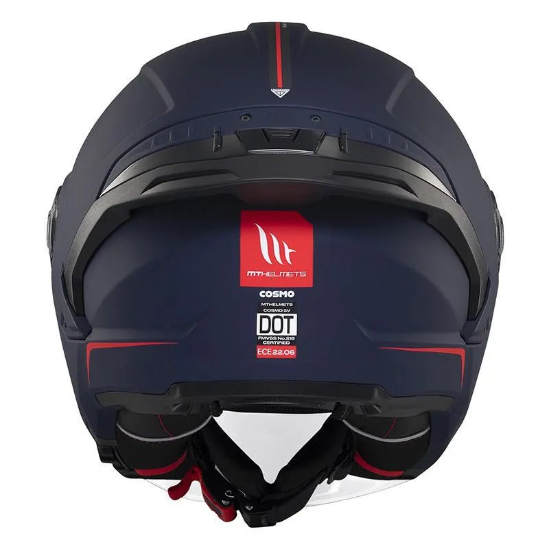 Casque jet moto double écran - COSMO Bleu Nuit - LE PRATIQUE DU MOTARD